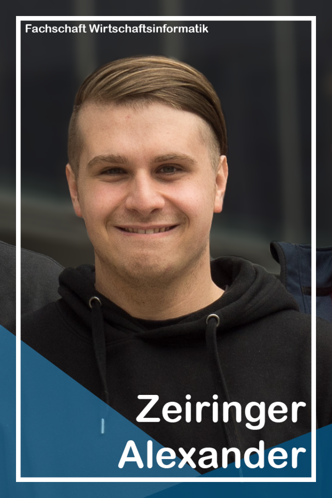 Last but not least Alexander Zeiringer Fachschaft